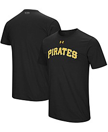 Men's Black Pittsburgh Pirates Wordmark Performance T-shirt