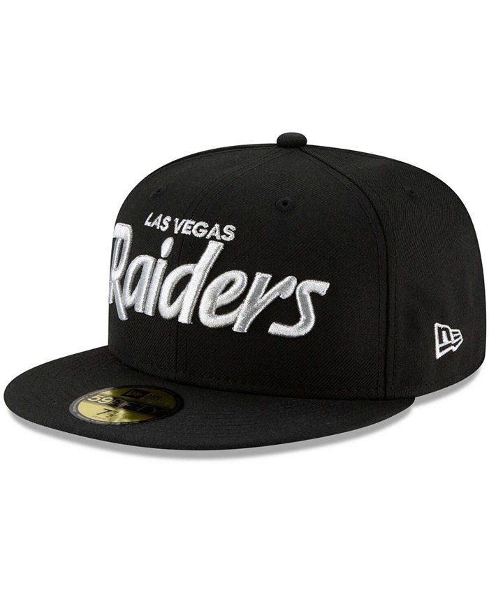 Officially Licensed Men's New Era Raiders Omaha Fitted Hat