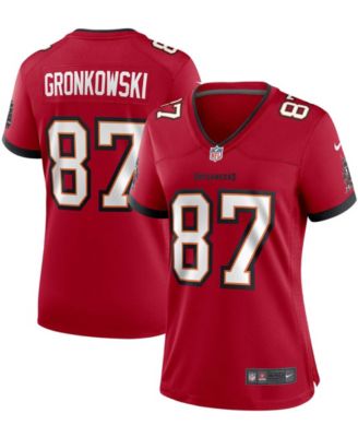 Men's Nike Rob Gronkowski Red Tampa Bay Buccaneers Name & Number T-Shirt