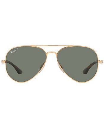 Ray-Ban Unisex Polarized Sunglasses, RB3675 58 - Macy's