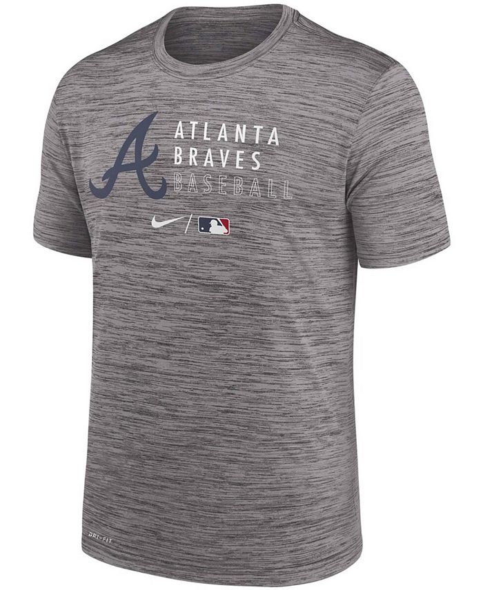 Atlanta Braves White Dri-Fit Baseball Legend T-Shirt by Nike