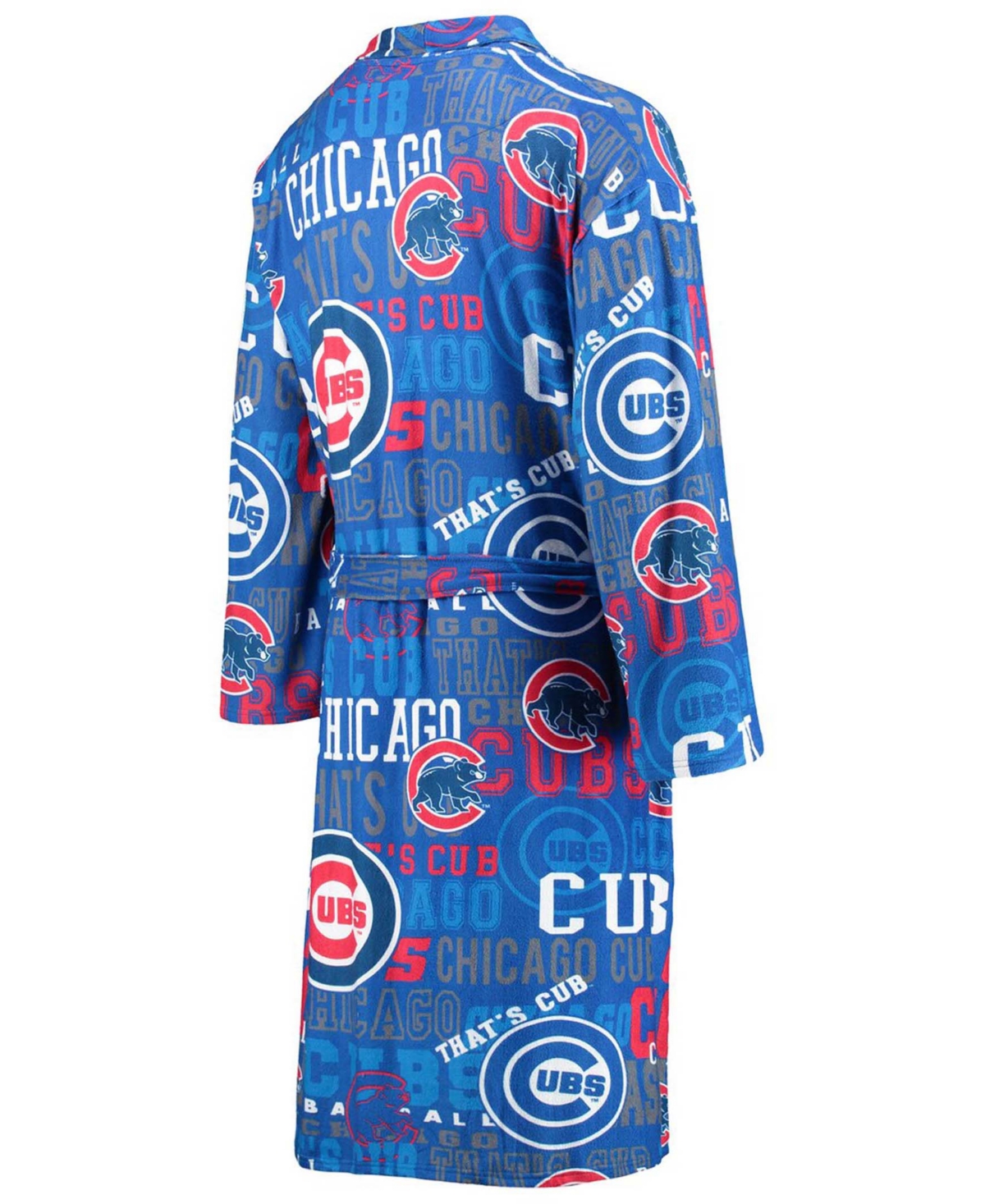 Shop Concepts Sport Men's Royal Chicago Cubs Ensemble Microfleece Robe