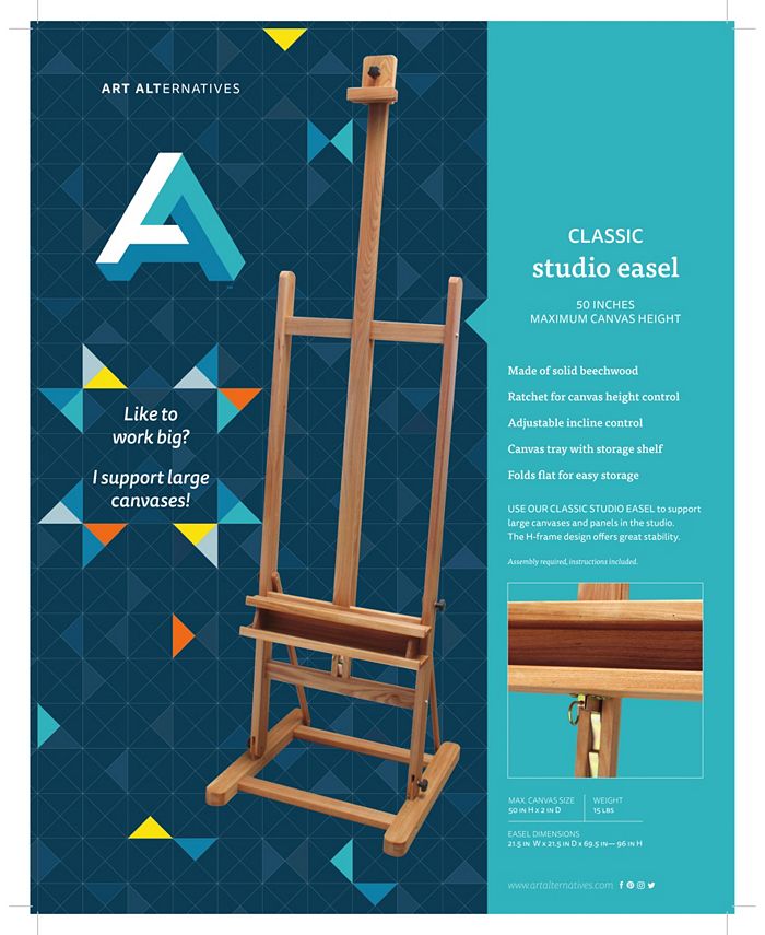 Art Alternatives Classic Studio Easel Macy's