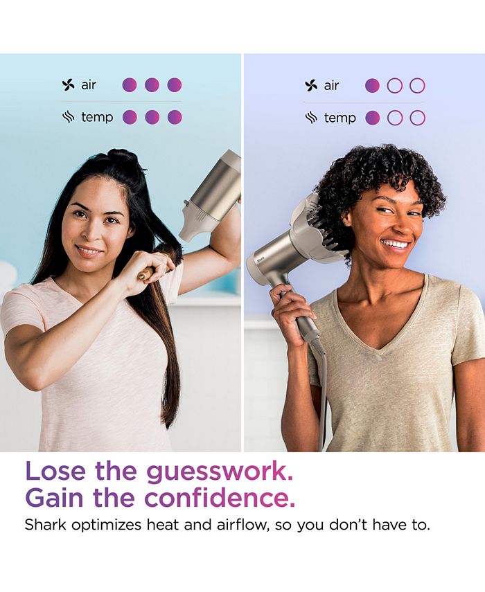 Shark HyperAIR FastDrying Hair Blow Dryer IQ 2in1 Concentrator and