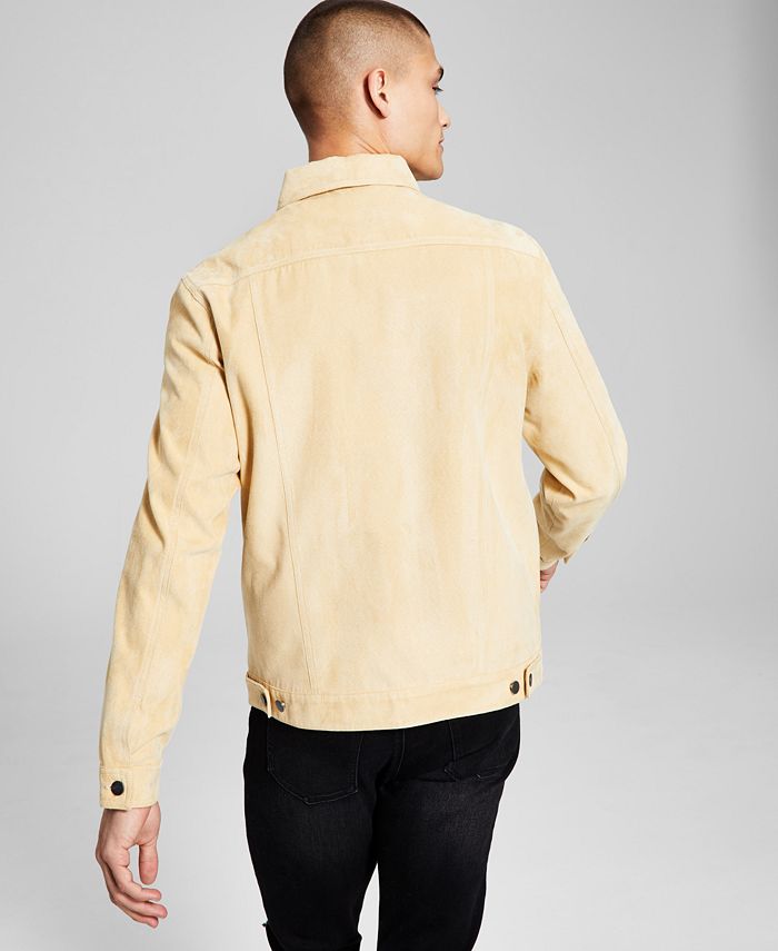 And Now This Men's FauxSuede Trucker Jacket Macy's