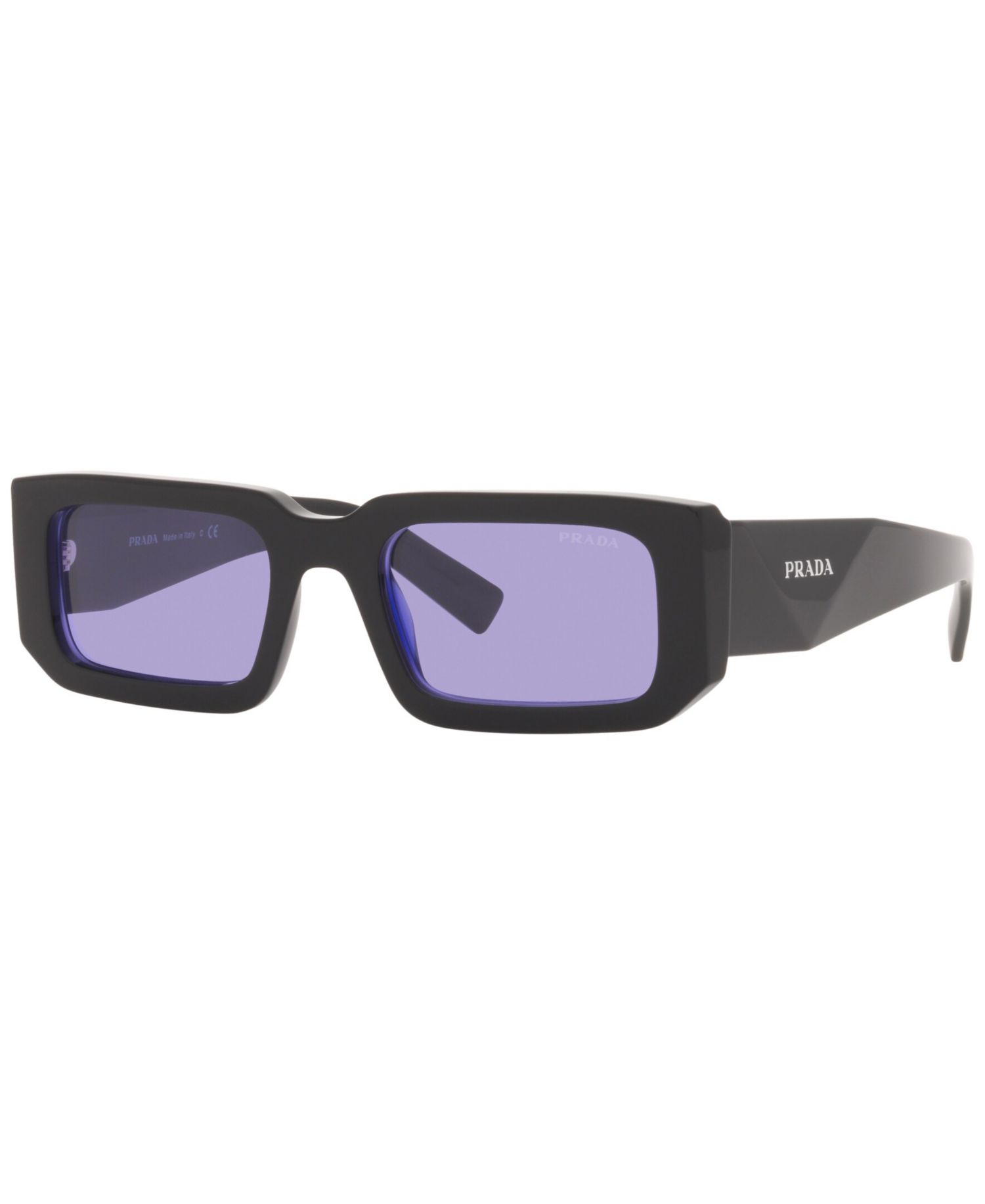 Symbole Rectangular Unisex Sunglasses, PR 6YS