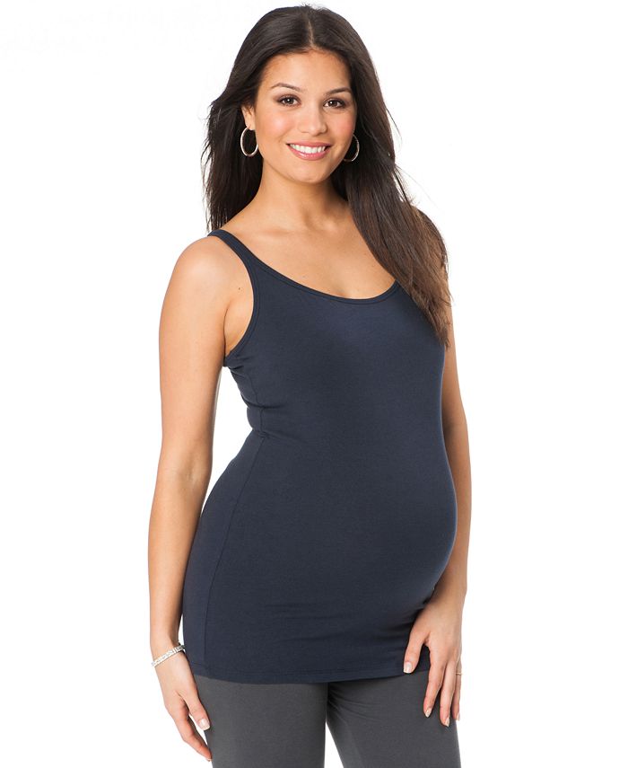 Motherhood Maternity BumpStart Two-Pack Maternity Tank Tops - Macy's