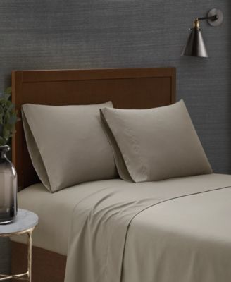 Garment Wash Solid 4 Piece Sheet Set, Twin XL