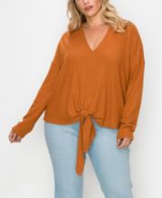 Gold Plus Size Tops Macy's