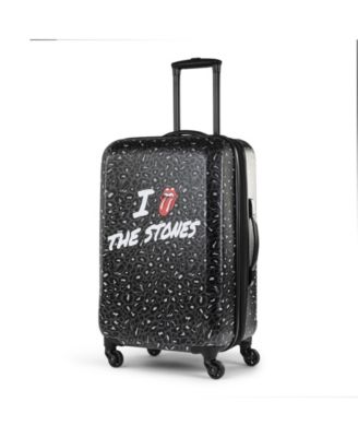 Rolling Stones Paint it Black 24u0022 Spinner Luggage