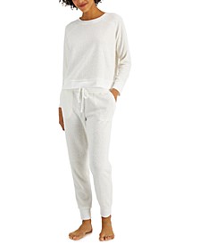 Sherpa Top & Jogger Pants, Created for Macy's