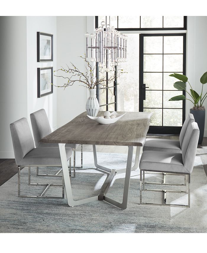 Furniture Waverly 5pc Dining (Table & 4 Side Chairs) Macy's