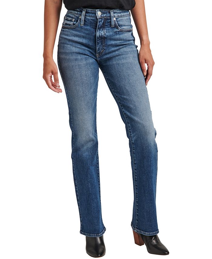 Silver Jeans Co. Women's Vintage-Like High Rise Bootcut Jeans - Macy's
