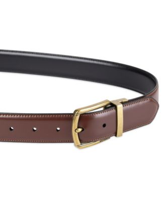 Men's Reversible Textured Belt, Created for Macy's 