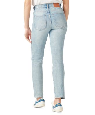 Lucky Brand Zoe High-Rise Straight-Leg Jeans