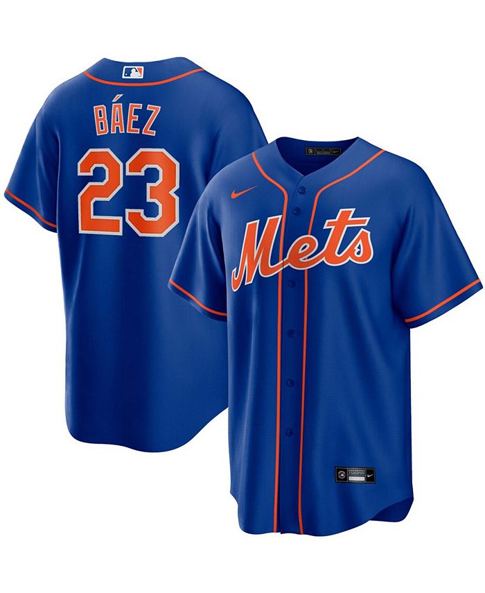 Nike Men's New York Mets Alternate Official Replica Player Jersey - Javier  Baez - Macy's