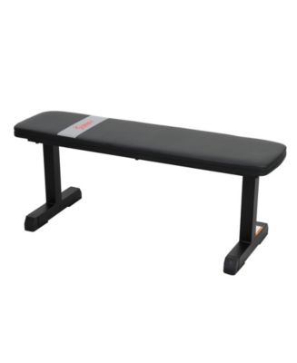 Sunny Health & Fitness Flat Weight Bench For Workout, Exercise and Home ...