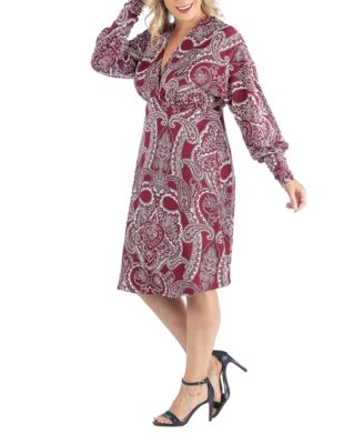 Dolman Long Sleeve Cocktail Dress 