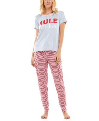 Roudelain Matching Mommy & Me Whisper Luxe T-Shirt & Jogger Pants