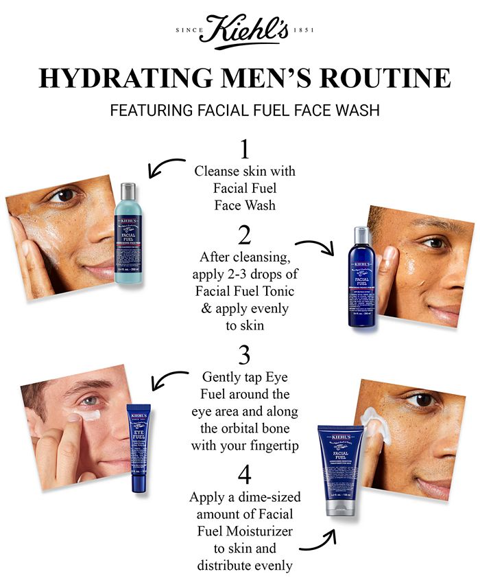 Kiehl's Since 1851 Facial Fuel Energizing Face Wash, 33.8 fl. oz