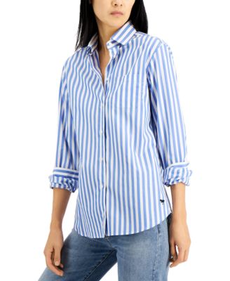 Weekend Max Mara Filippo Cotton Striped Shirt
