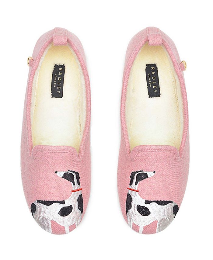 Radley London Women's Jilly Embroidered House Slippers Macy's