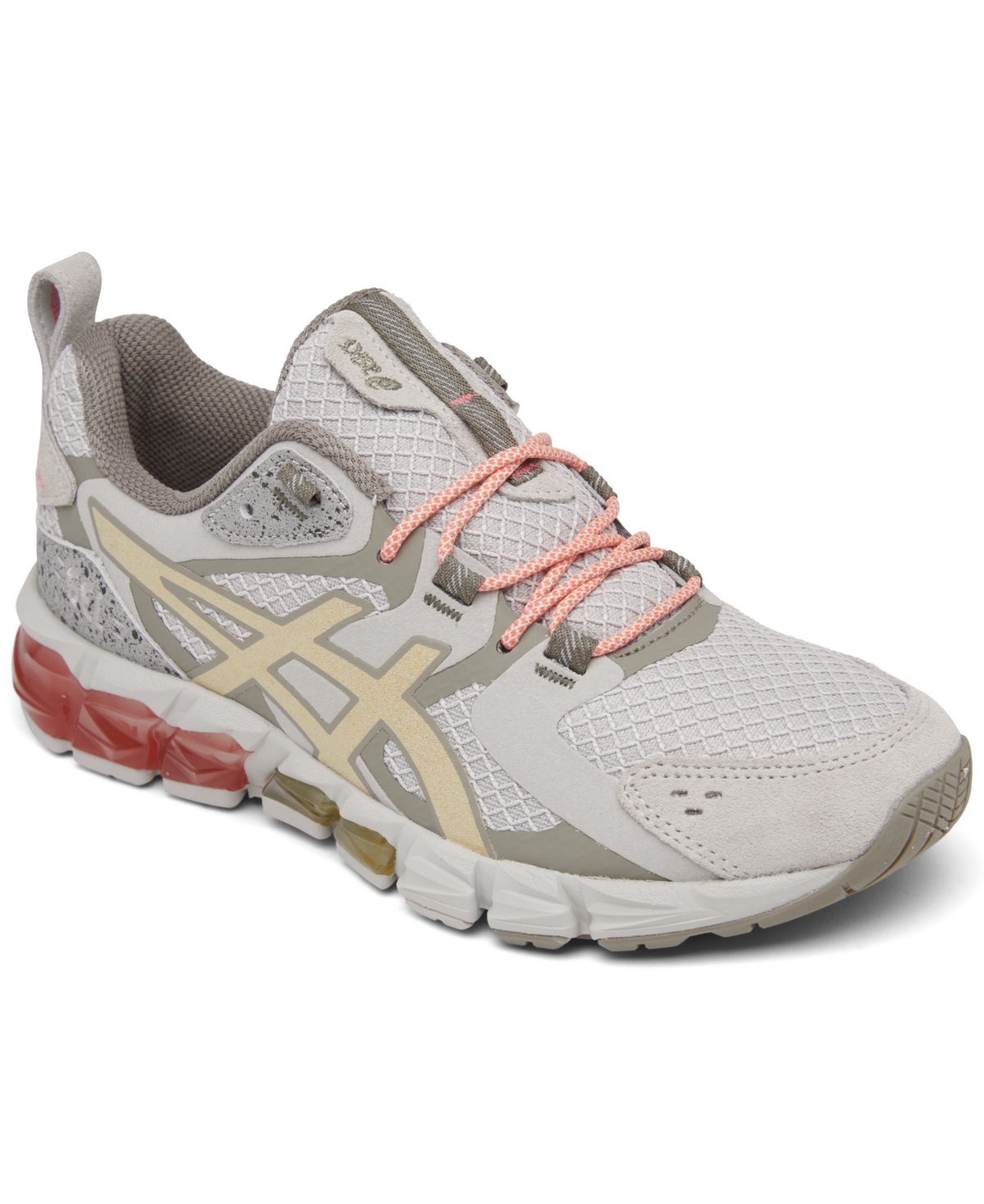 Asics Womens Gel Quantum 180 Running Sneakers From Finish Line In Oyster Graychampagne Modesens 9342