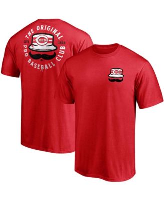 Fanatics Men's Red Cincinnati Reds Stache Hometown T-shirt - Macy's