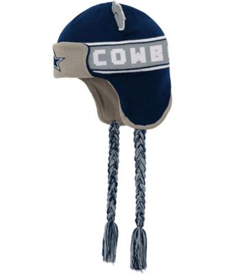 Men's Dallas Cowboys New Era Navy Knit Trapper Hat