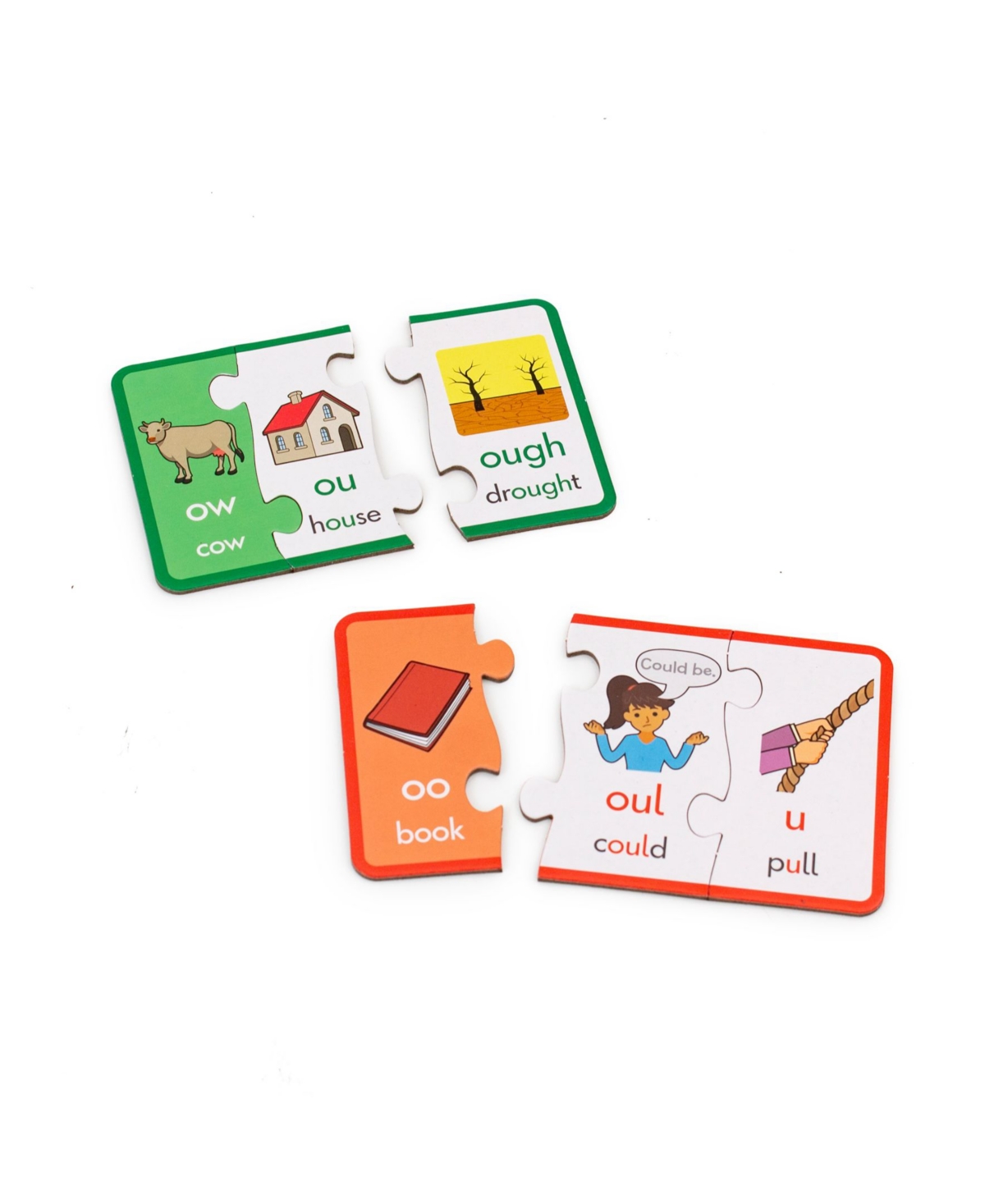 Shop Junior Learning Vowel Puzzles Educational Learning Set, 78 Pieces In Multi