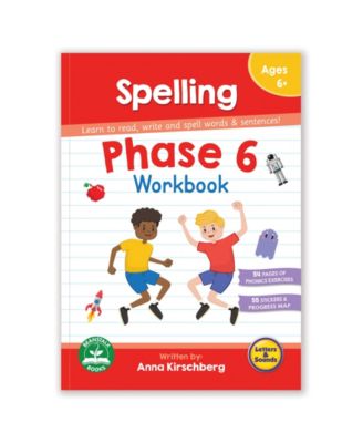 Junior Learning Phase-6 Spelling Educational Learning Workbook