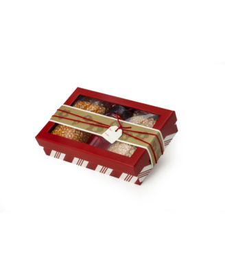Festive and Savory Popcorn Essentials, Set of 4