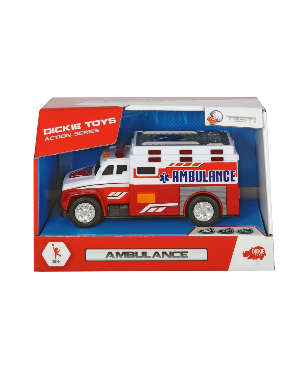 Shop Dickie Toys Hk Ltd - Action Ambulance, 6" In Multi