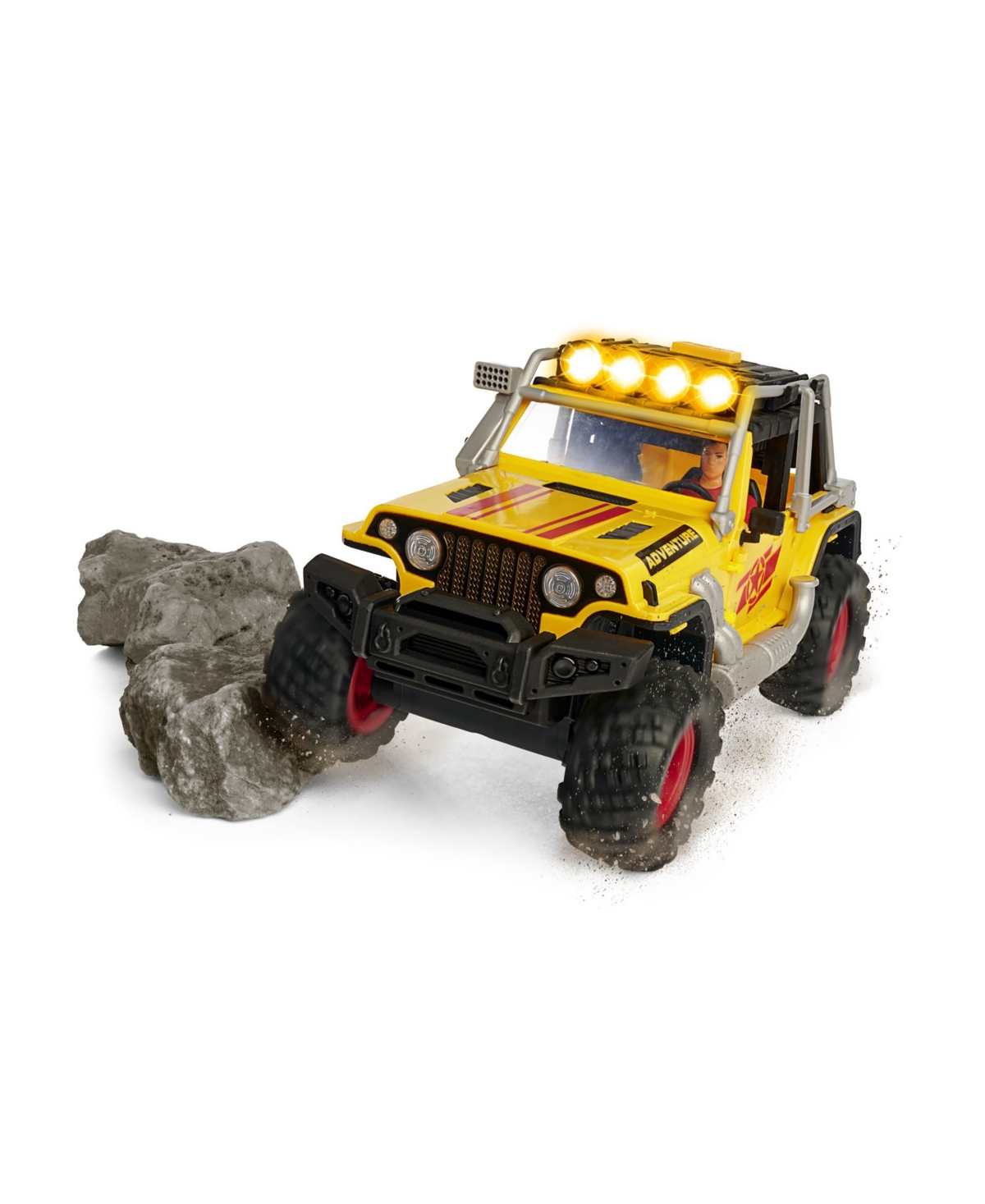 Shop Dickie Toys Hk Ltd - Light Sound Jeep Adventure Playset In Multi