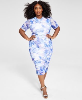 macy's trendy plus size dresses