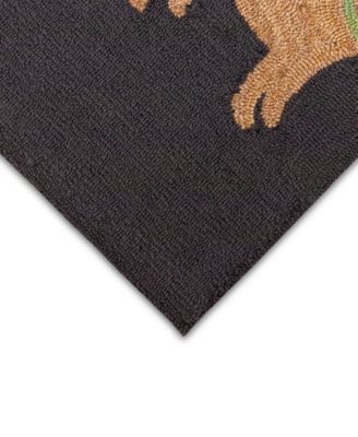 Frontporch Yellow Labs 2' x 3' Outdoor Area Rug