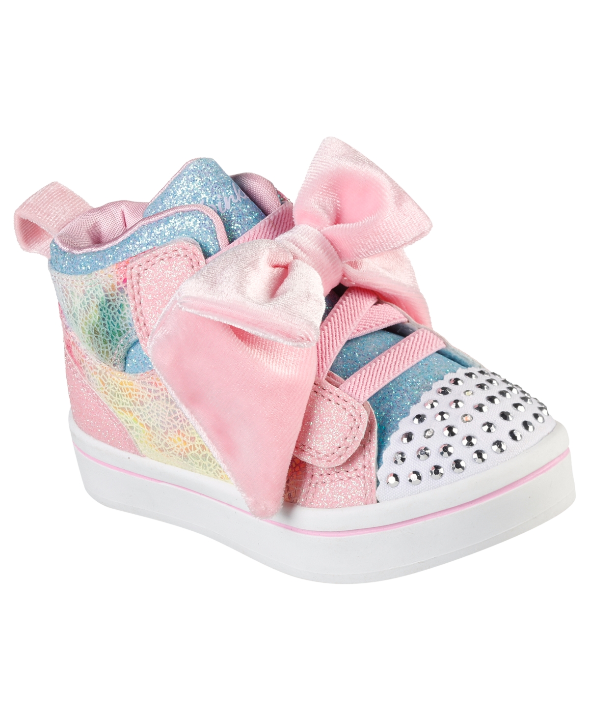 Skechers Toddler Girls Twinkle Toes Twi Lites Lightup Casual