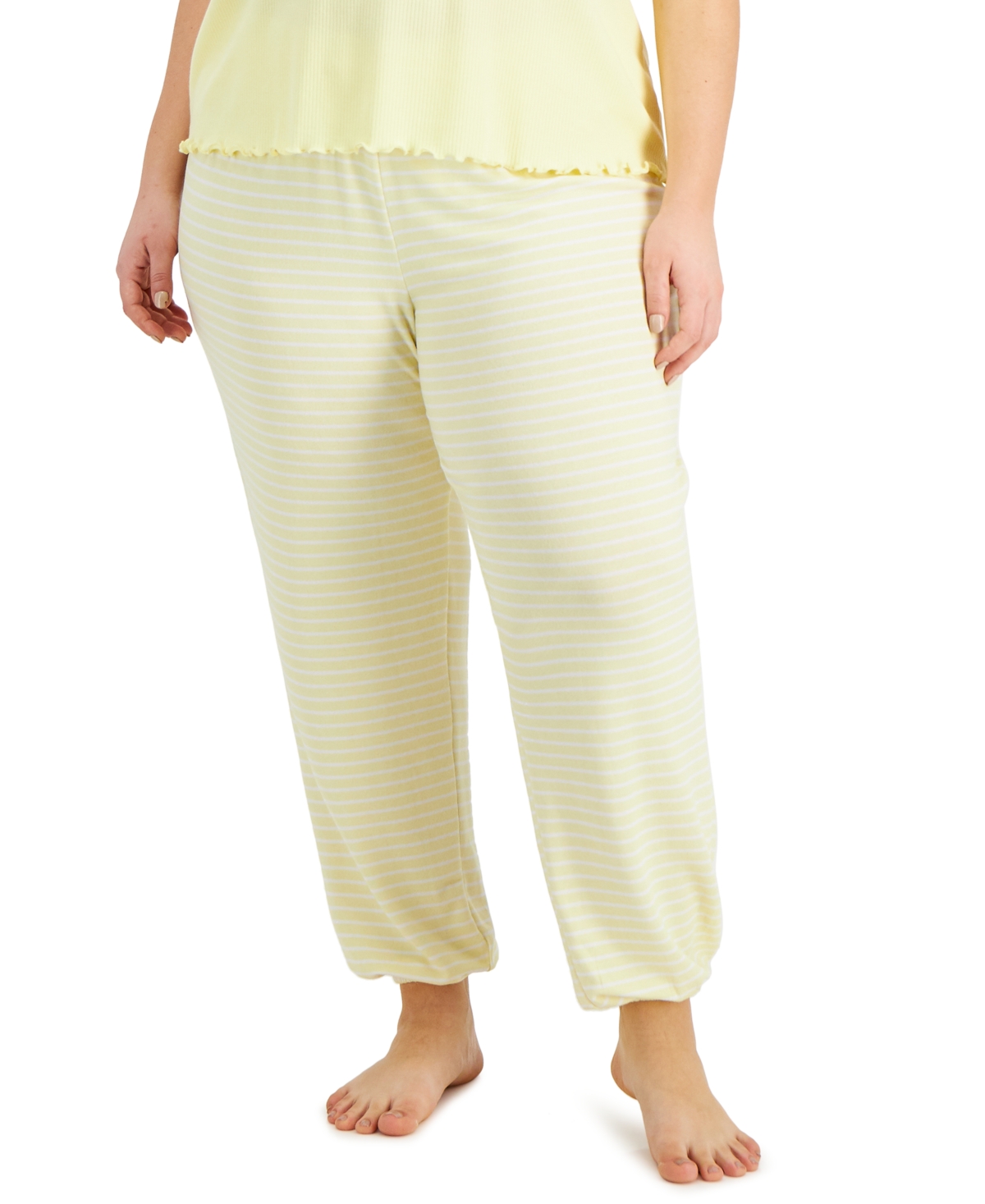 plus size jogger pajama sets
