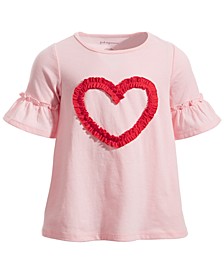 Baby Girls Ruched Heart Tunic, Created for Macy's 