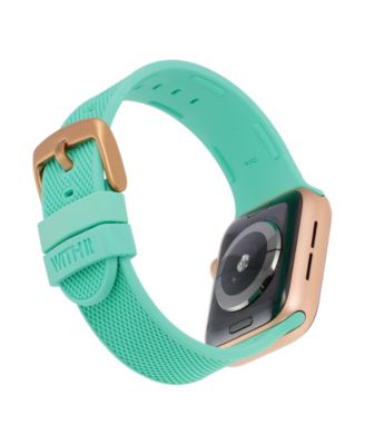 Teal Textured Silicone Band designed for Apple Watch&reg; 42mm (Series 10) & 38/40/41mm 
