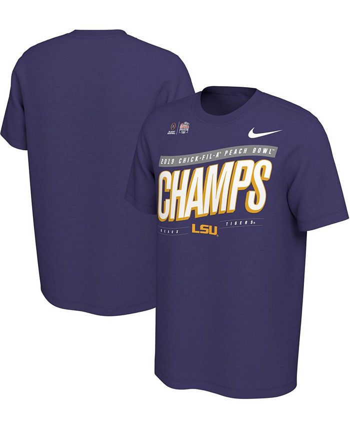 Lsu peach bowl jersey top