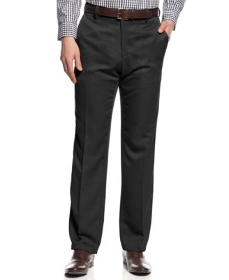 Men Slim-Fit Heather Dress Pants