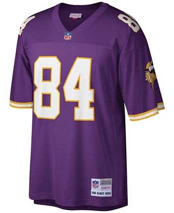 Minnesota Vikings #84 Randy Moss Custom Stitched Home Jersey - AME Sports