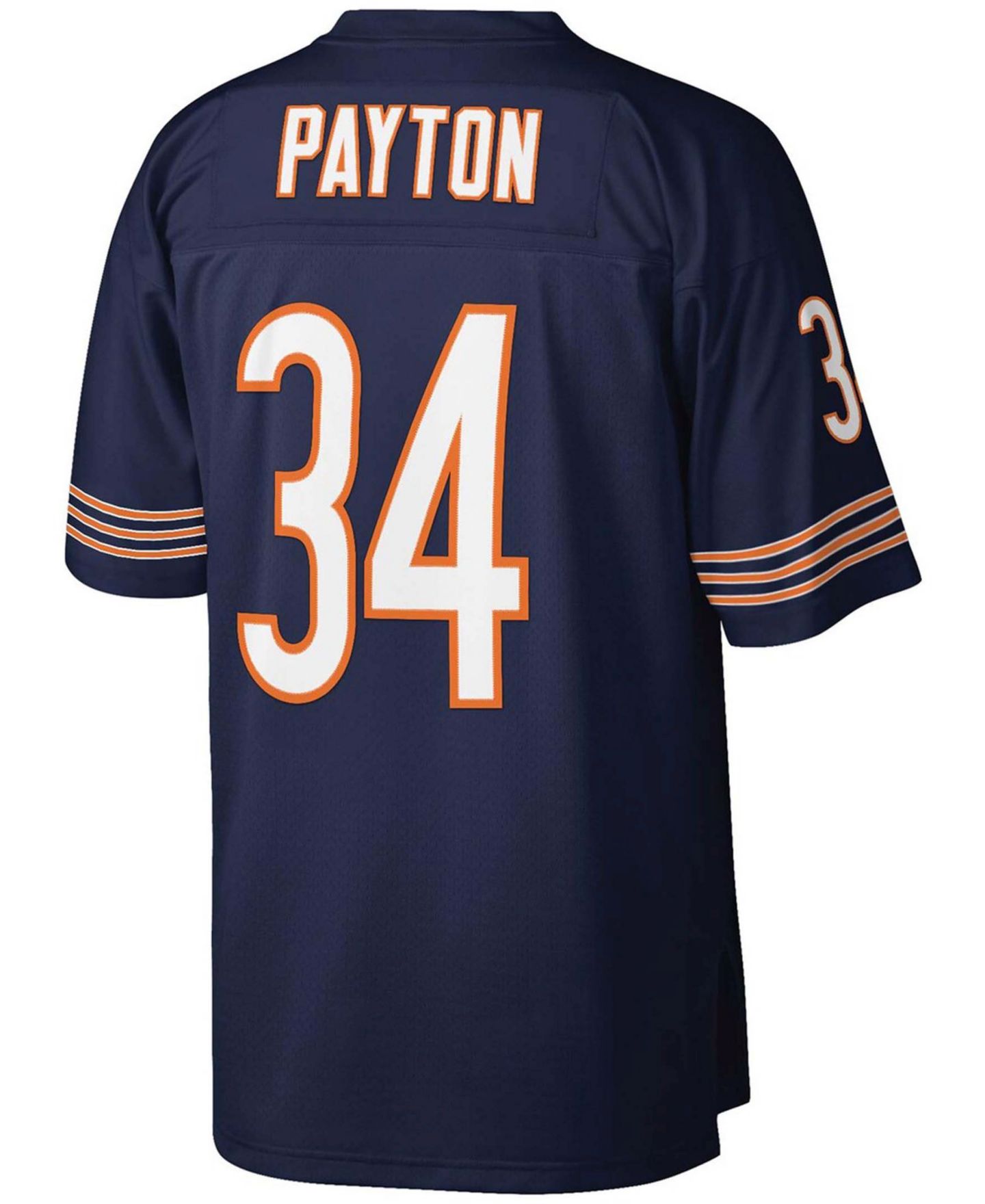 Мужская джерси Mitchell & Ness Walter Payton Chicago Bears Legacy Replica, Navy — фото 4