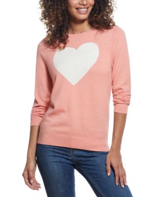 heart sweater women's