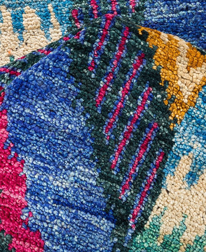 ADORN HAND WOVEN RUGS Modern M1655 4'1" x 10'1" Runner Area Rug Macy's