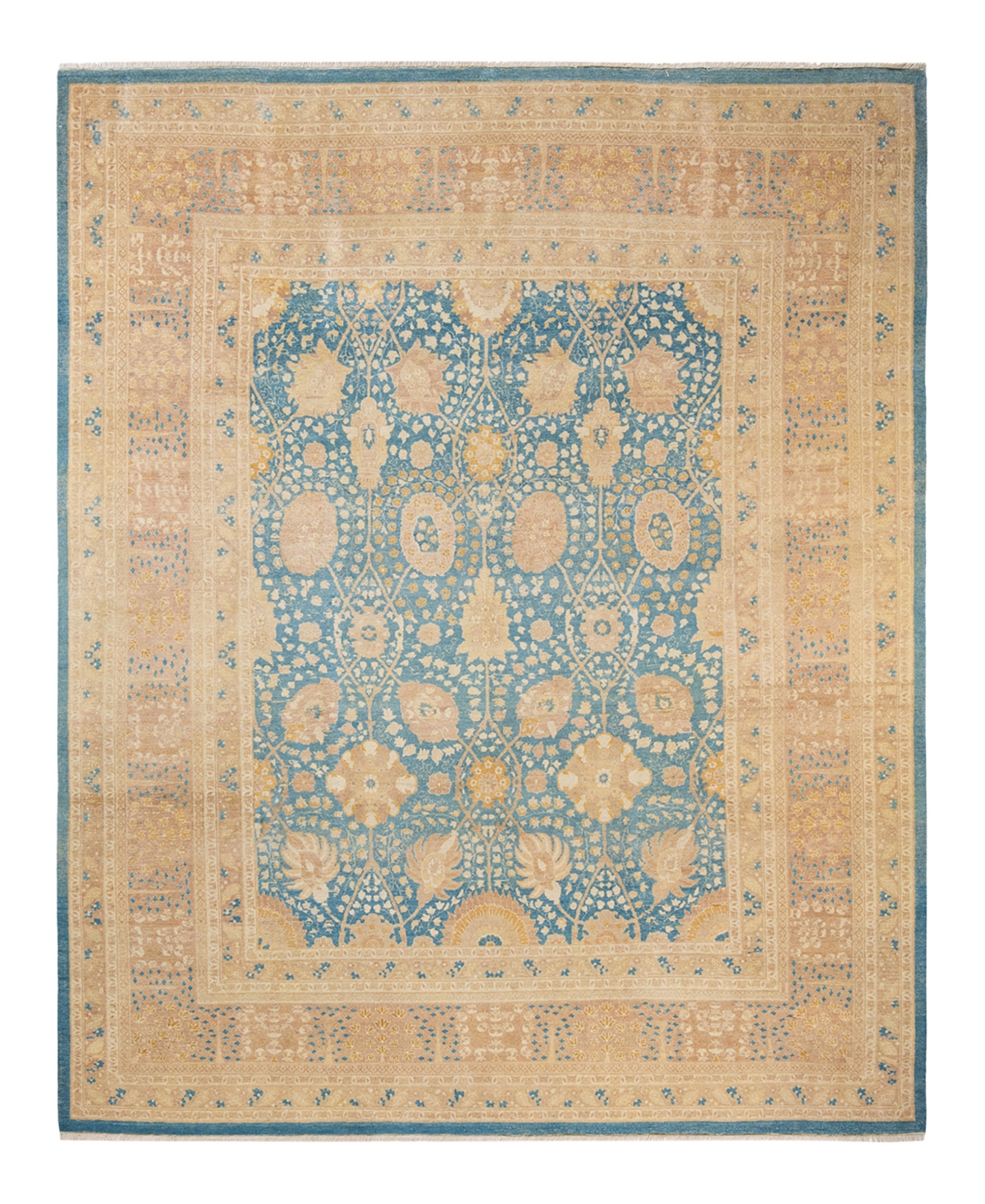 Closeout! Adorn Hand Woven Rugs Mogul M1503 8'2in x 10'4in Area Rug - Mist