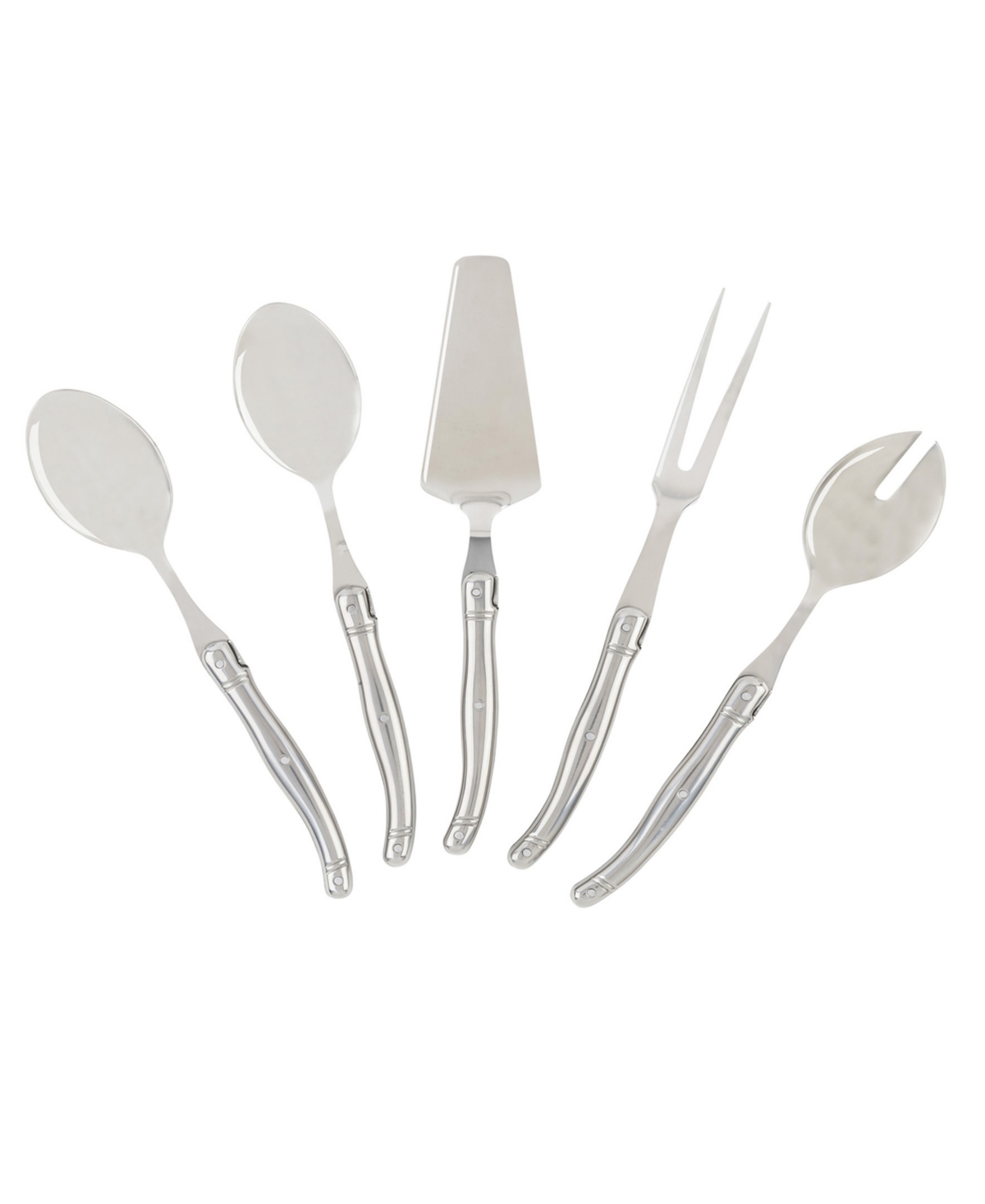 French Home Laguiole 5 Piece Hostess Set - Silver-Tone