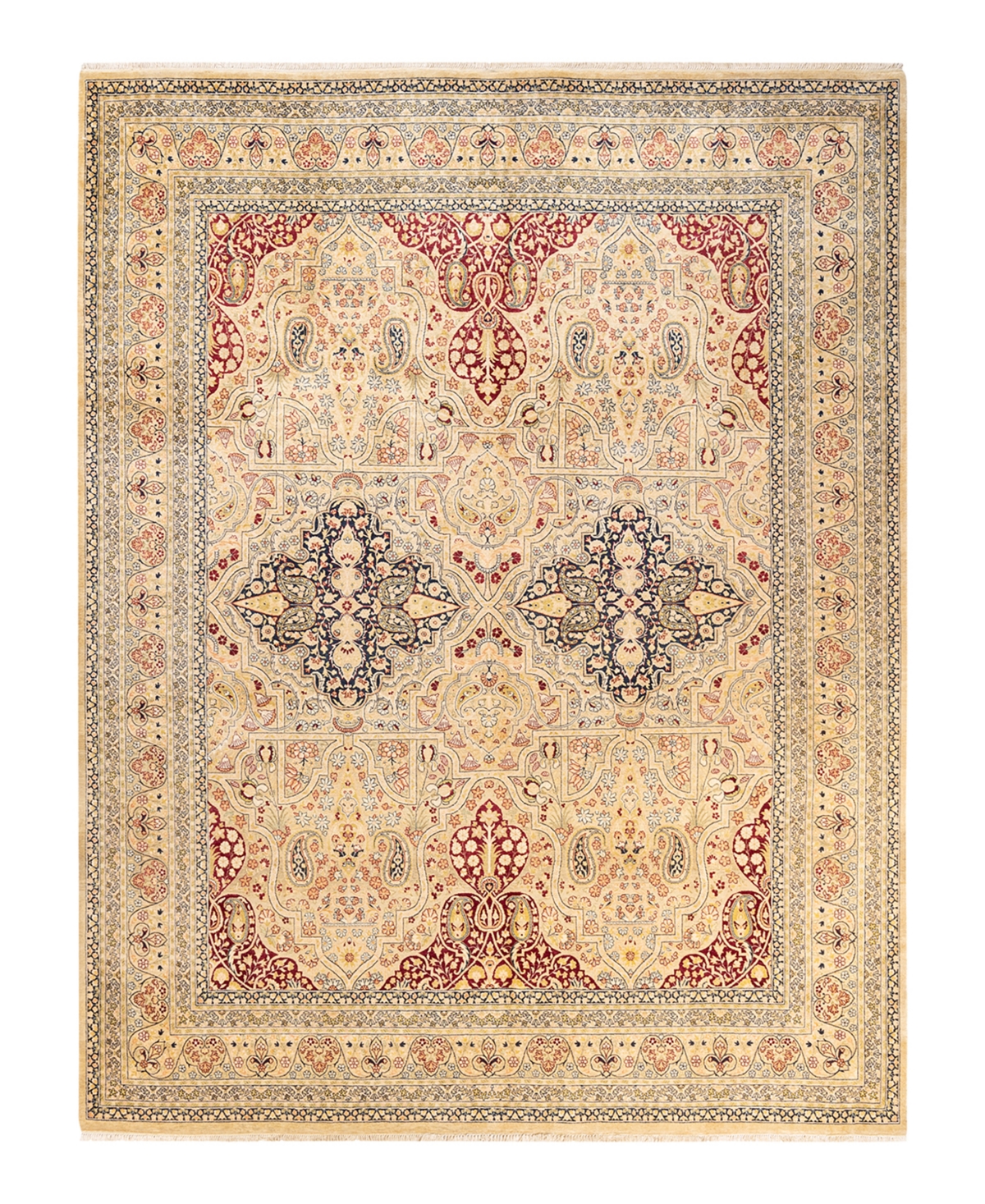 Closeout! Adorn Hand Woven Rugs Mogul M1230 8' x 10'5in Area Rug - Ivory