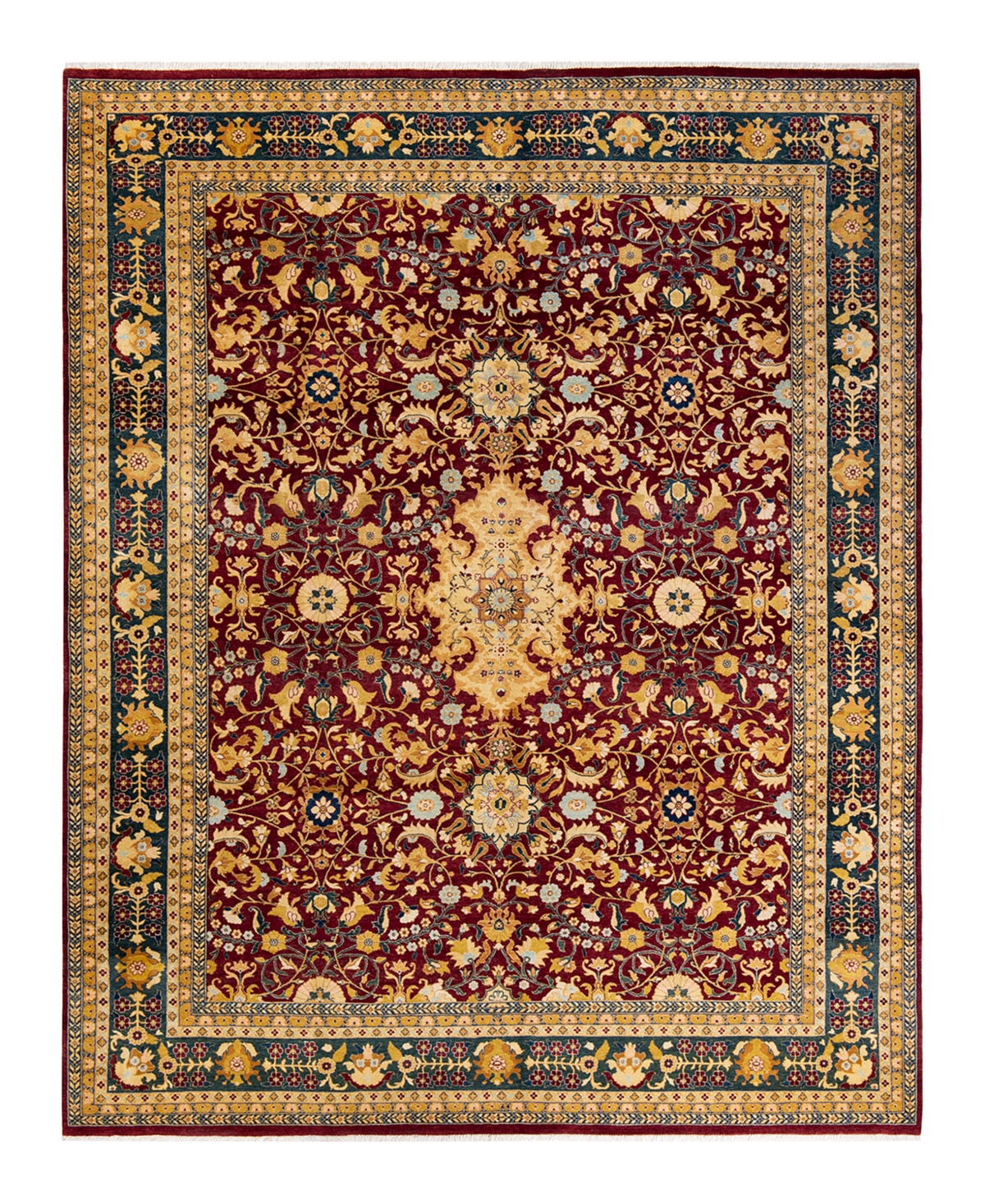 Closeout! Adorn Hand Woven Rugs Mogul M1427 8'2in x 10'3in Area Rug - Red